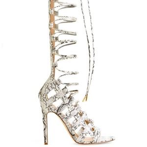 JUST FAB ARGONIE HEEL SANDALS